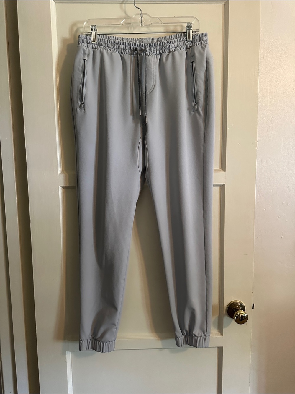 Gray Jogger Golf Pants